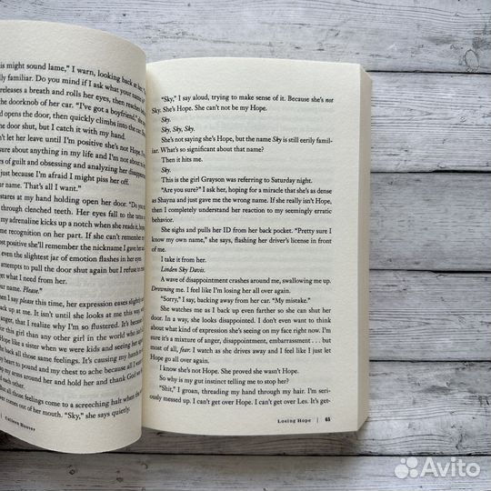 Losing hope Colleen Hoover новая