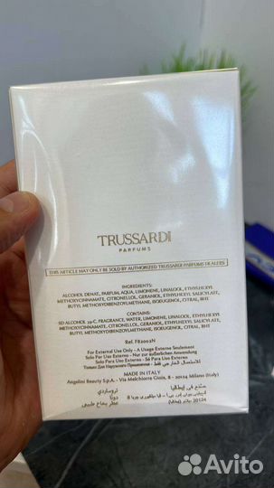 Trussardi donna 100ml закрытые