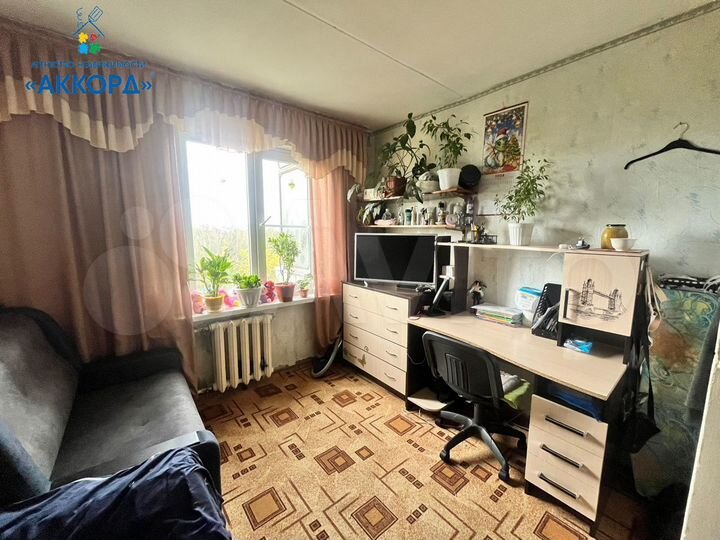 2-к. квартира, 42,8 м², 6/9 эт.