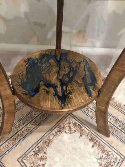 Столик для кальяна светящийся