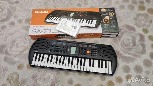 Синтезатор casio детский