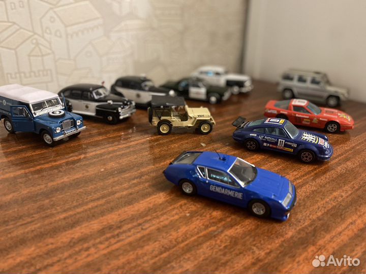 Машинки металлические модельки