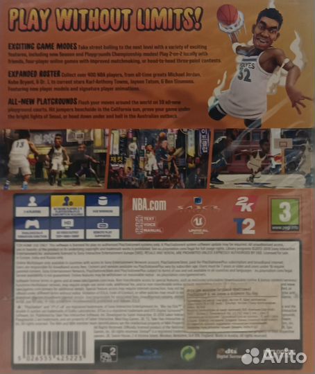 NBA 2k диск ps4