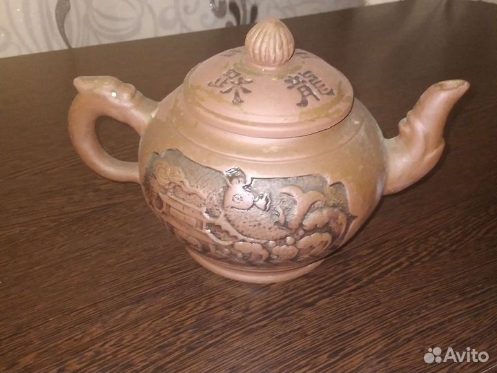 Заварочный чайник глиняный