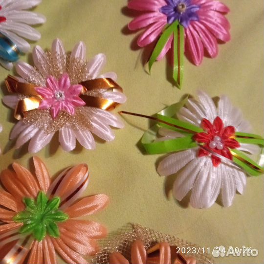 Цветочки для украшений