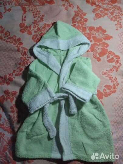 Детский махровый халат