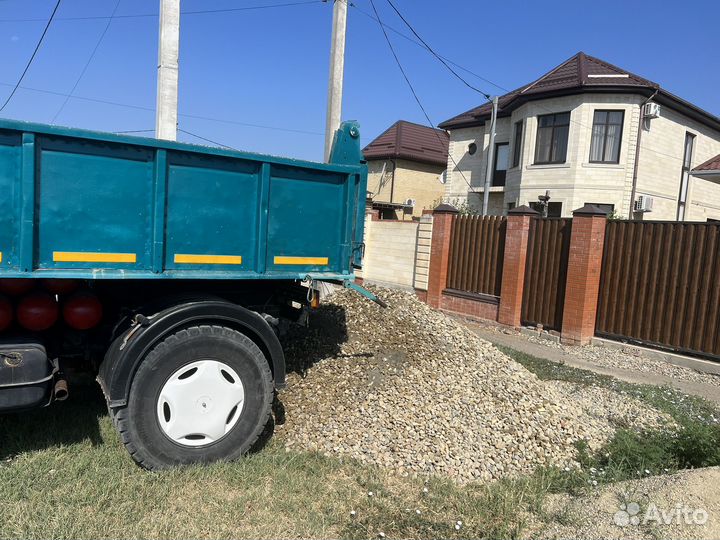 Щебень,галька,песок отсев с доставкой