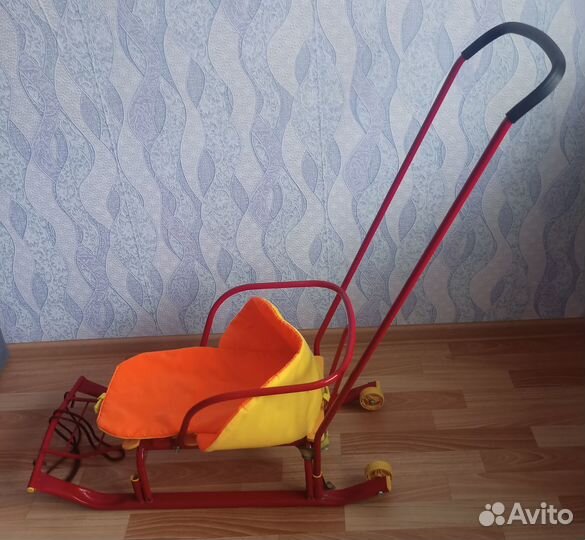 Детские зимние санки