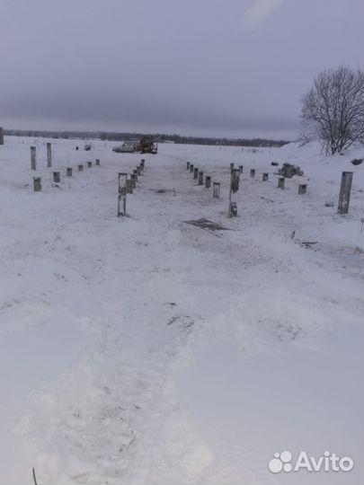 Фундамент жб сваи