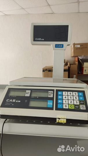 Весы торговые Cas ER-Jr-15