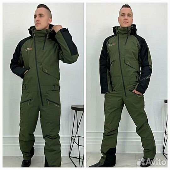 Зимний комбинезон мужской для спорта,лыжи,сноуборд