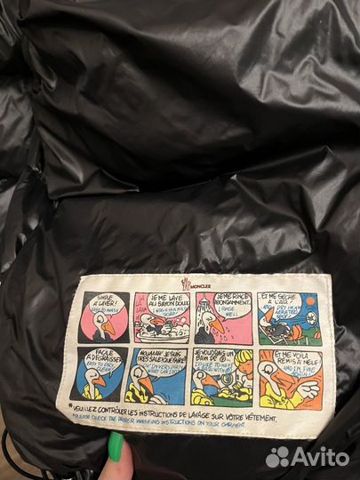 Пуховик monqler оригинал