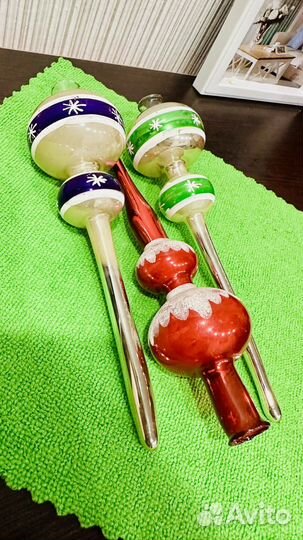 Елочные игрушки СССР советские