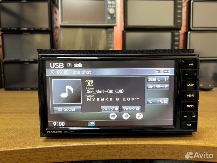 Panasonic CN-RZ746W, USB кабель, 2018г, 200х100