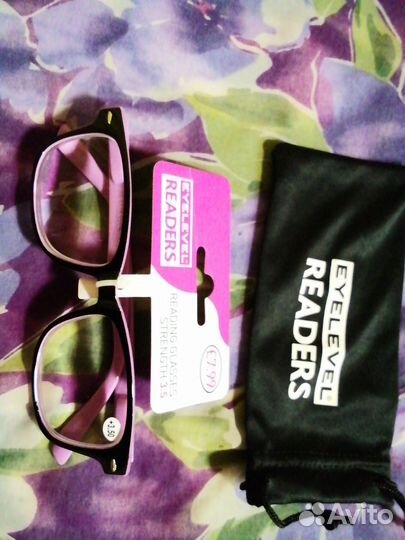 Очки для чтения +3,5. Новые. Англия