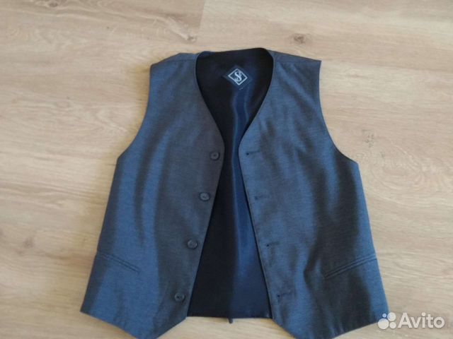 Жилетка для мальчика школьная 164