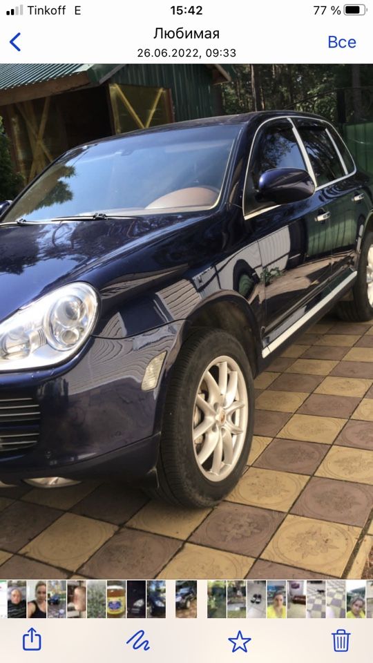 Porsche Cayenne S: фото владельца
