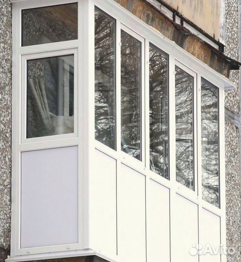 Остекление балконов