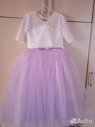 Платье нарядное, р.134