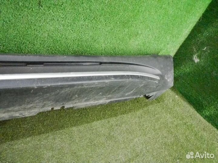 Накладка на порог (наружная) Mercedes-Benz GLS-Cla