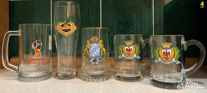 Обмен пивных кружек и бокалов