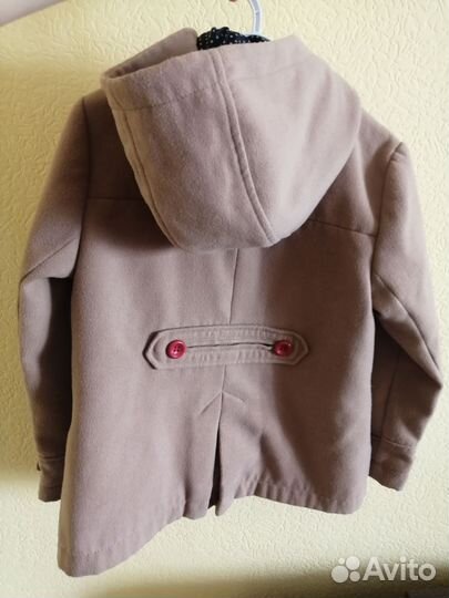 Пальто укороченное для девочки