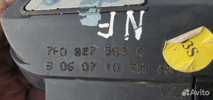 Доводчик крышки багажника комплект VW Touareg NF 2