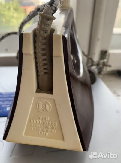 Утюг с паром и терморегулятором СССР