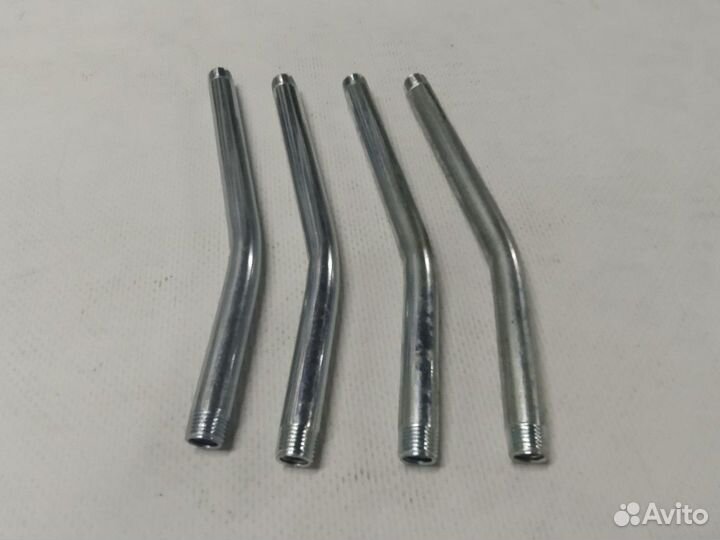 Трубка для шприца изогнутая М10х1 Pressol 12635