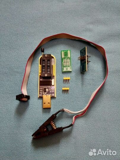 Программаторы eeprom ch341a St-link v2