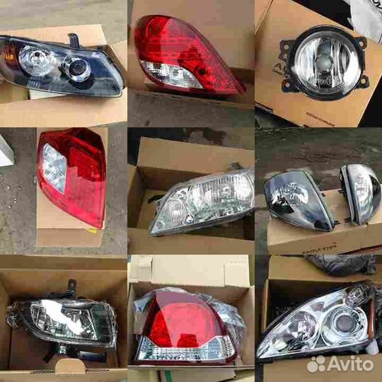 Фара правая H1+H1+H3 (тип valeo) для mercedes W202