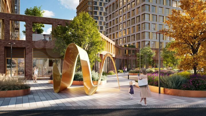 1-к. квартира, 41,1 м², 4/20 эт.