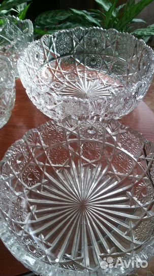 Хрустальная посуда СССР