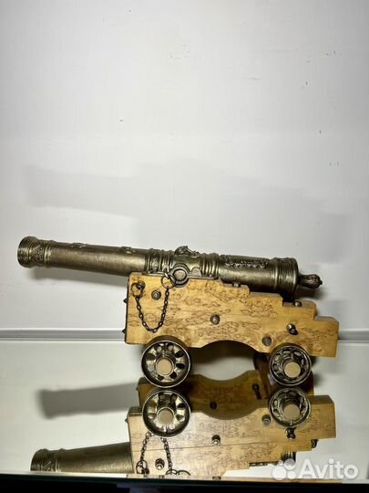 Сувенир «Салютная пушка» (карельская береза)