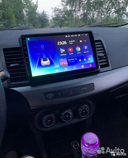 Магнитола Mitsubishi Lancer X 10 Android Qled SIM