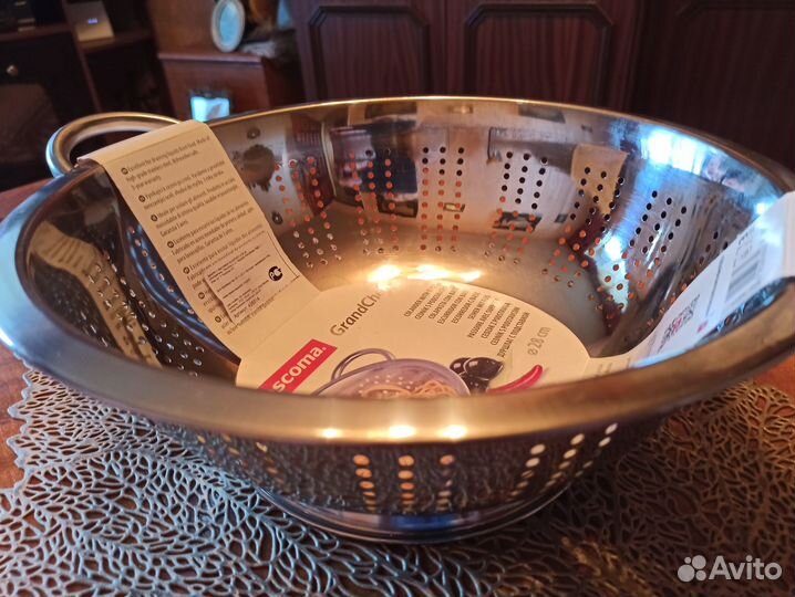 Tescoma Дуршлаг с подставкой grandchef 28 cм