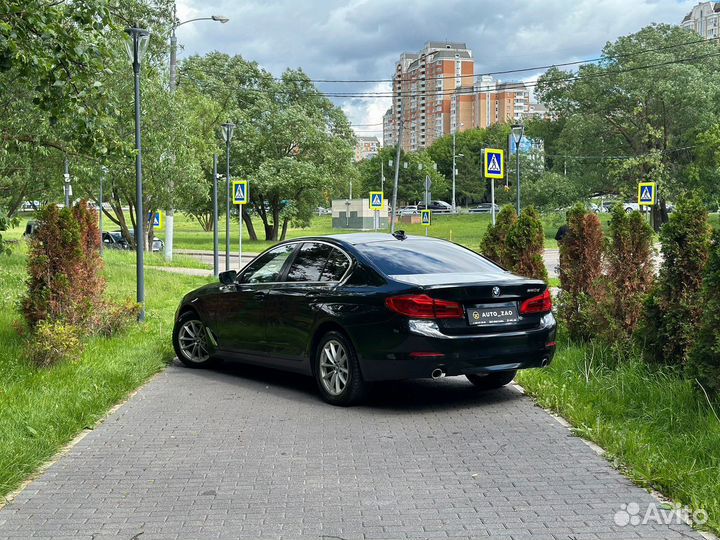 BMW 5 серия 2.0 AT, 2018, 205 627 км