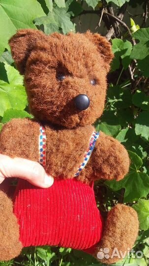 Мишка мягкая игрушка, ретро винтаж СССР