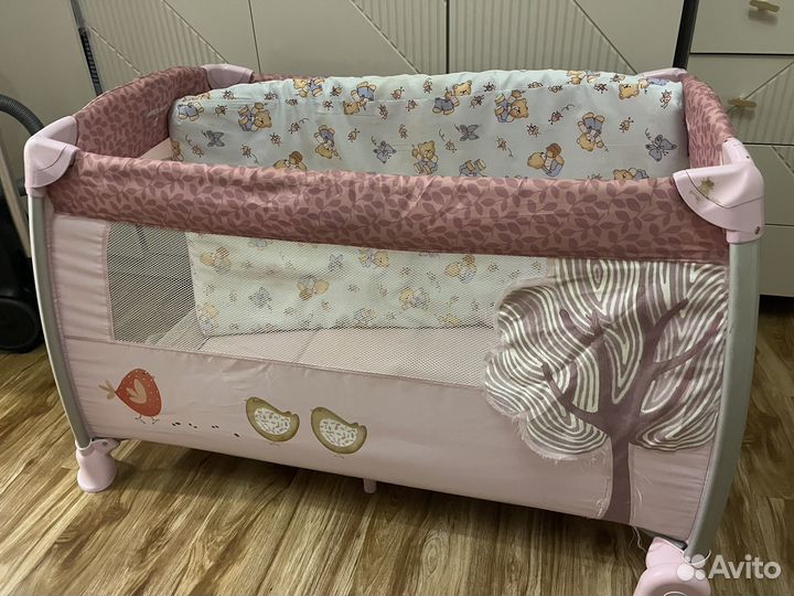 Кроватка манеж