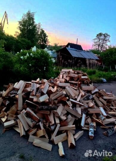 Дрова любые сухие в укладку качественные