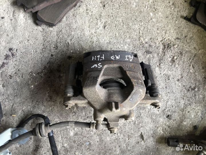 Суппорт передний левый opel astra J 300мм