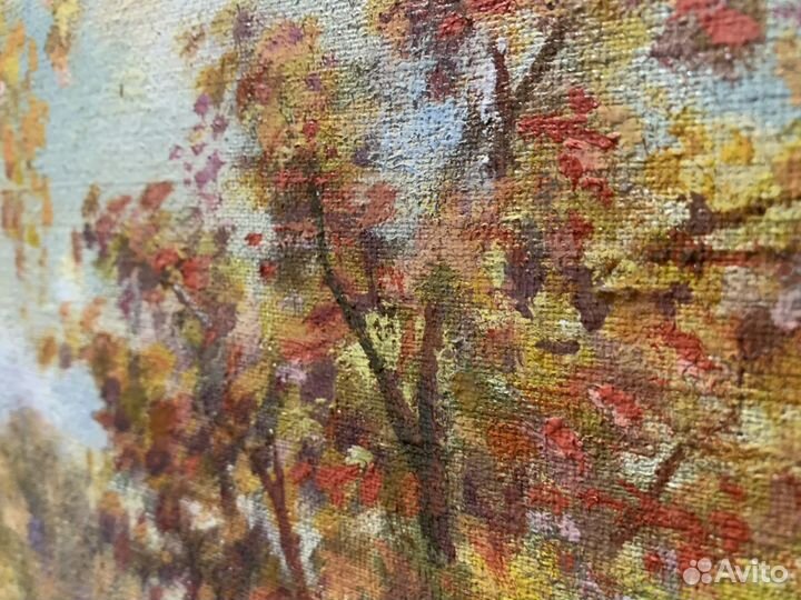 Картина маслом на холсте, большая