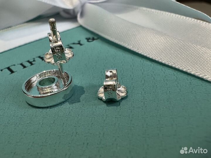 Серьги Tiffany пусеты