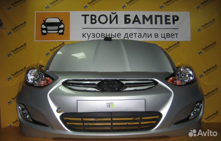 Кузовные детали в цвет для Hyundai Solaris