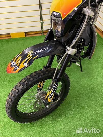 Эндуро мотоцикл BSE Z1 HotRod Red