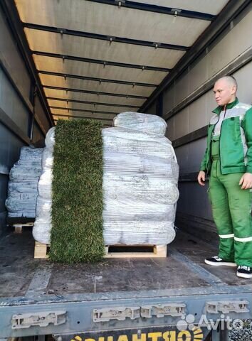 Укладка рулонного газона