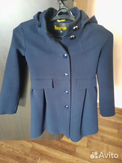 Пальто для девочки рост 140
