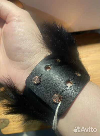 Браслет кафф ted baker натуральная кожа