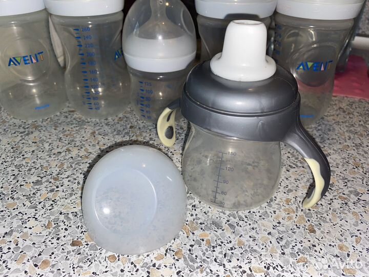 Бутылочки avent 125 и 260 мл