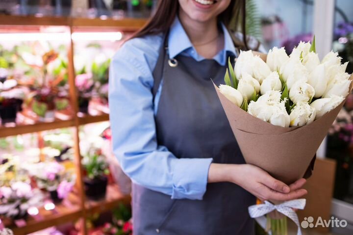 Флорист продавец цветы